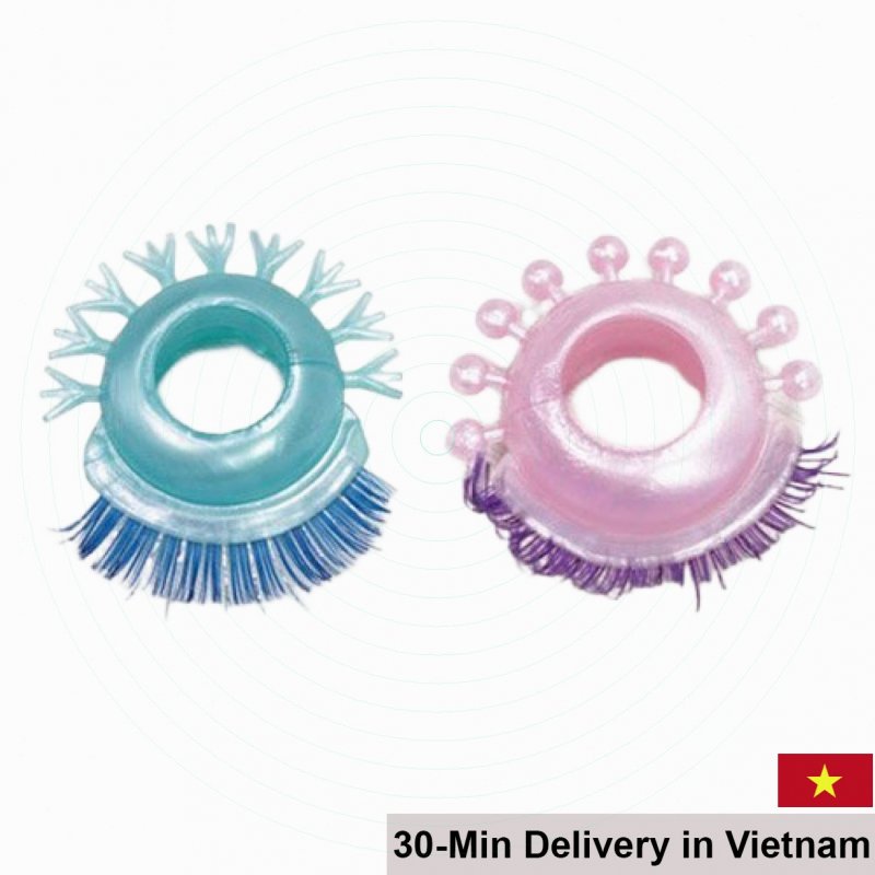Eyelash Silicon Penis Ring Delay & Enhance 