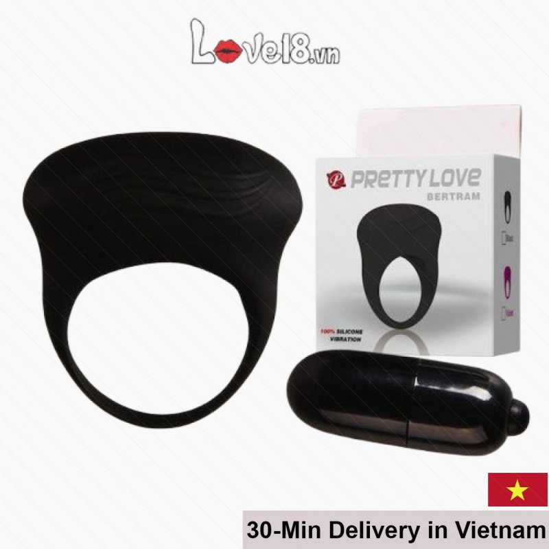 PrettyloveBertramMassageRingPowerfulMaleFemaleStim 