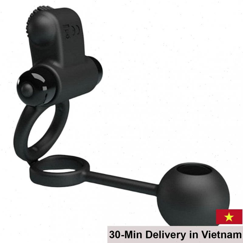 Prettylove Anal Stimulator Vibrating Ring for Men 