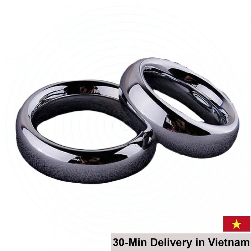 High Quality Smooth Metal Penis Ring Delay Erection Aid 