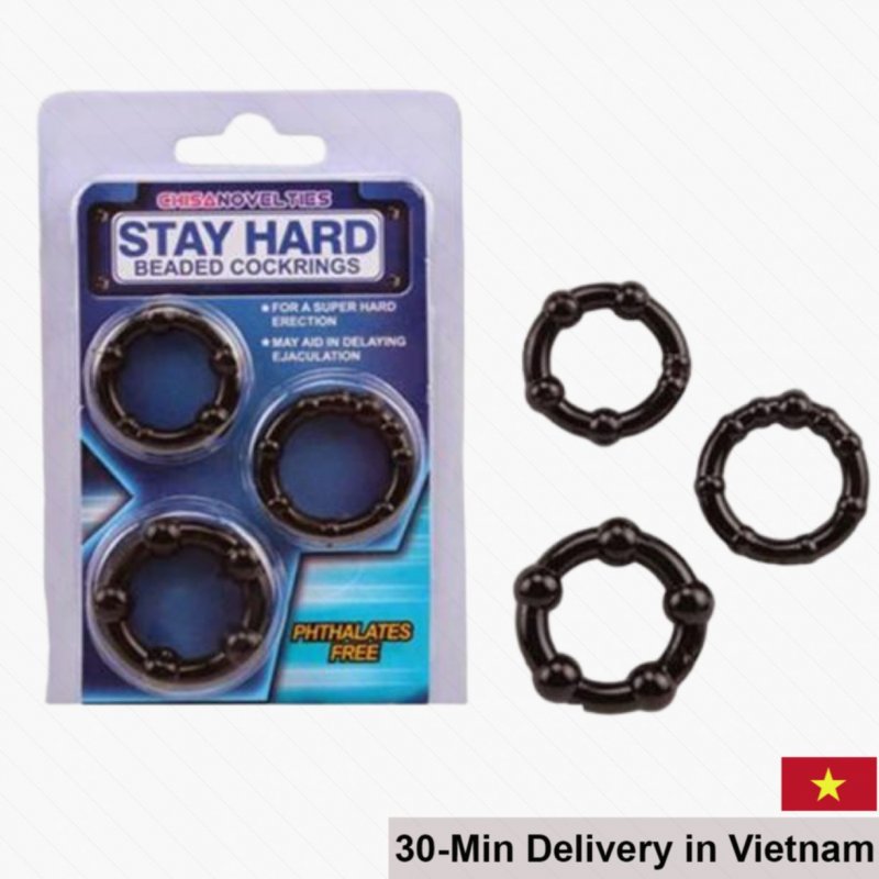 Silicone Delay Ring Long-Lasting Male Enhancement Device 