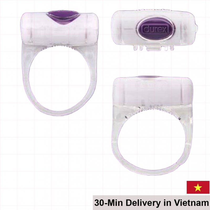 Durex VD07 Vibrating Cock Ring for Extended Pleasure 