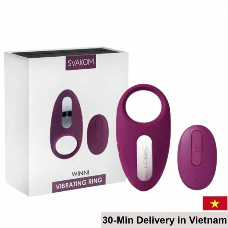 Svakom Wini Remote Control Wireless Vibrating Ring US 