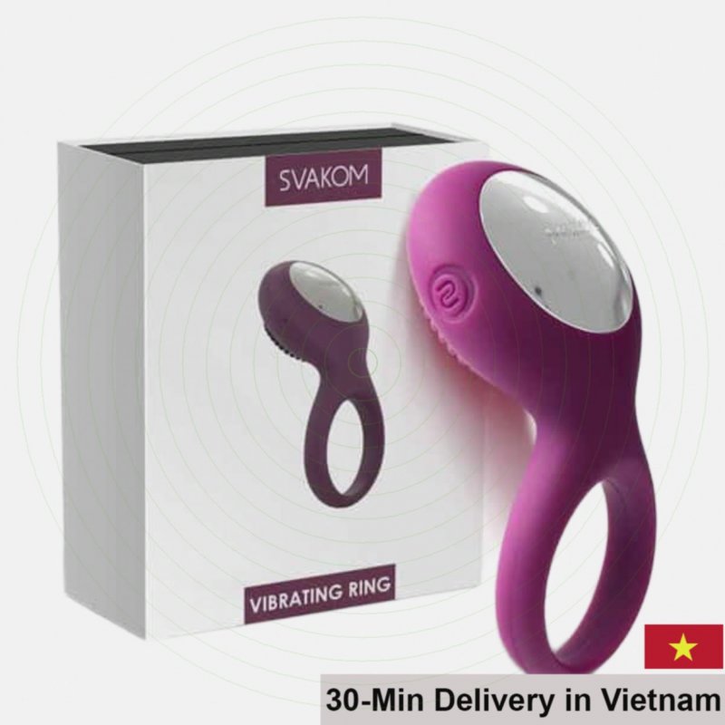 Svakom Tyler USB Rechargeable Penis Ring with 5 Vibration Modes 