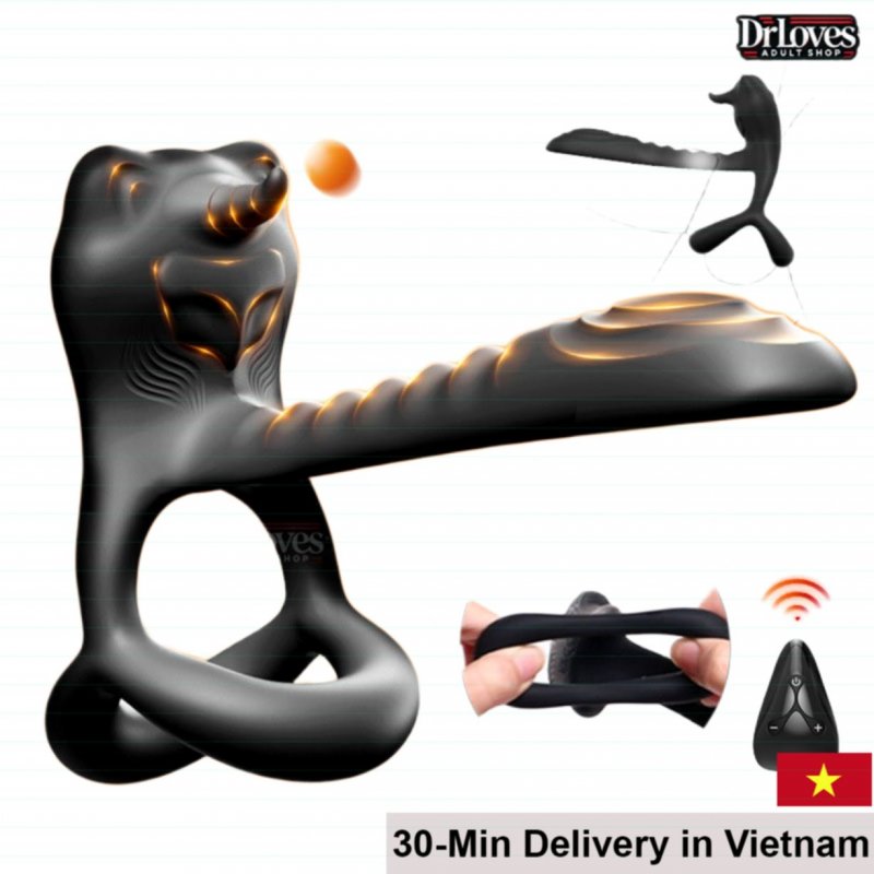 YEAIN Bull Demon King Ring 12 Vibration Modes Remote 