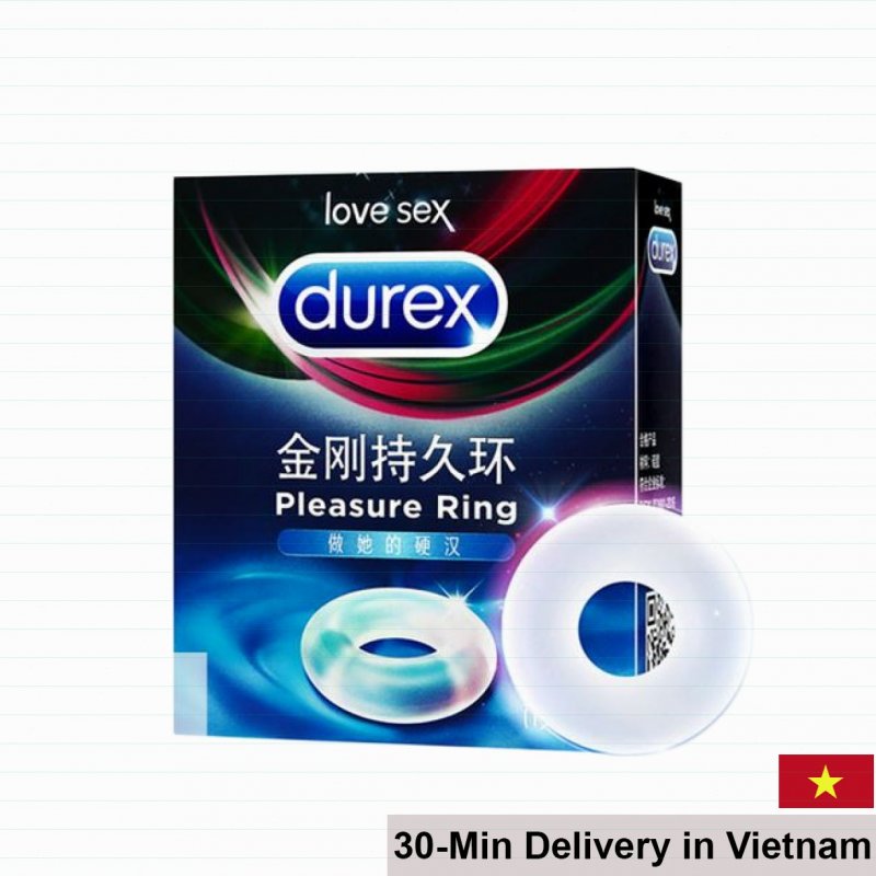 Durex Pleasure Ring Premium Delay Cock Ring Safe Use 