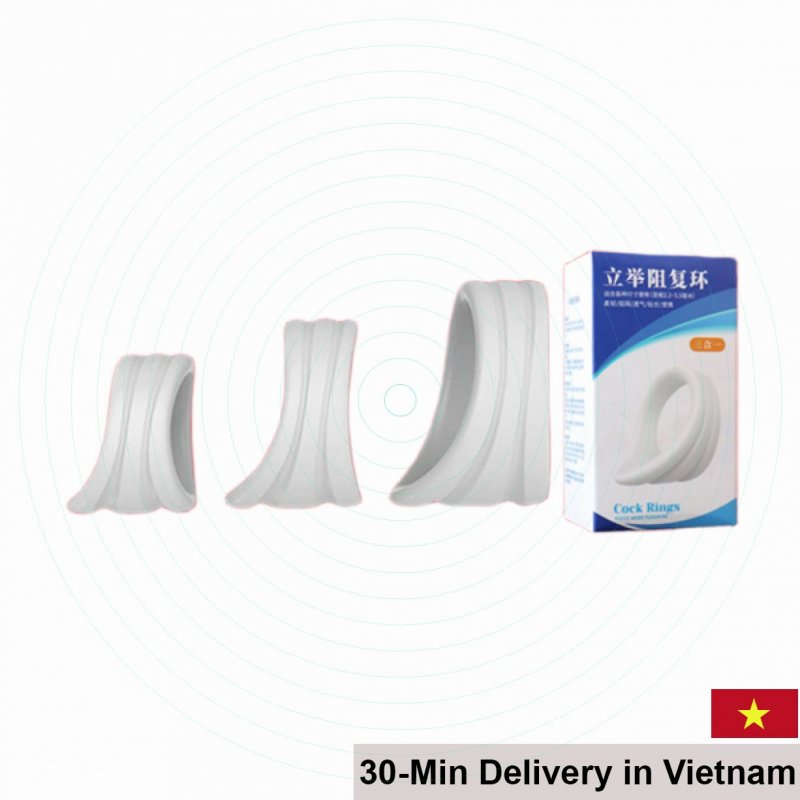 Jiyu 3-Pack Delay Rings Longer Lasting Pleasure 