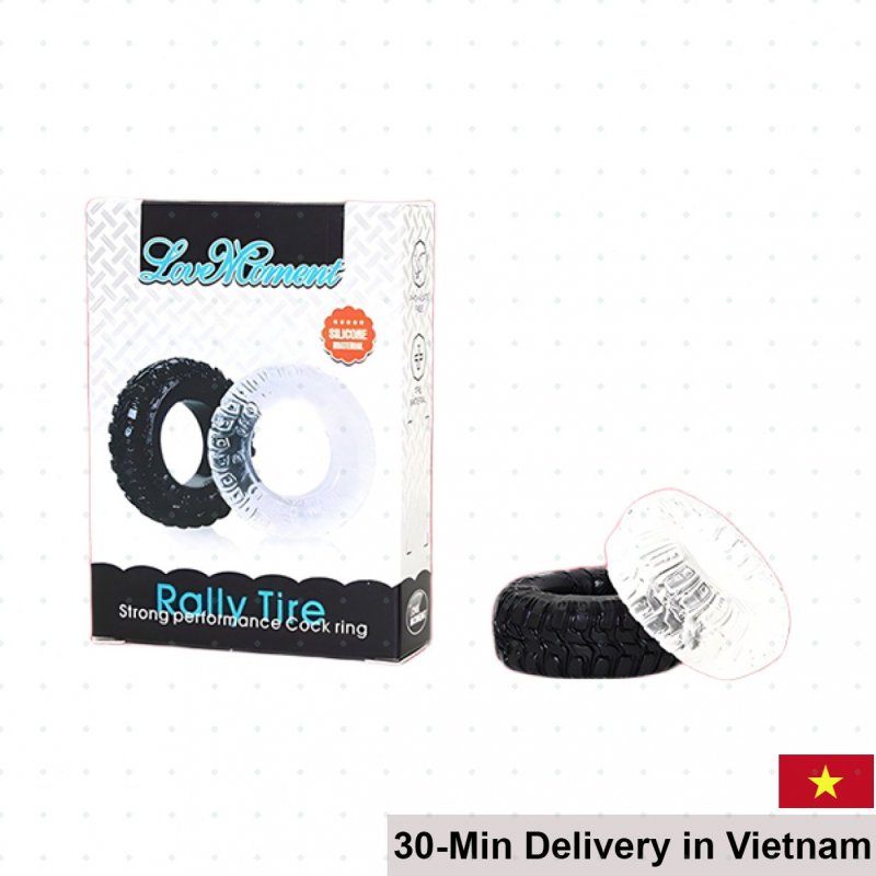 Rally Tire Soft Silicone Delay Ring Control Premature 