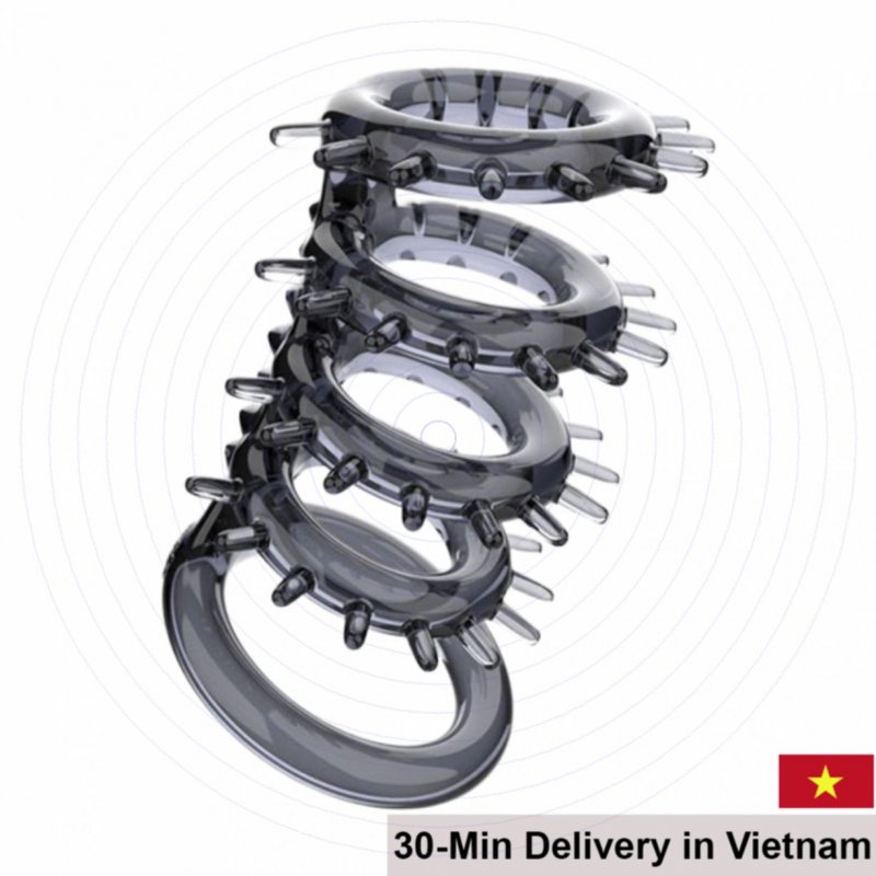 Yunman Silicon Delay Ejaculation Penis Rings Set 