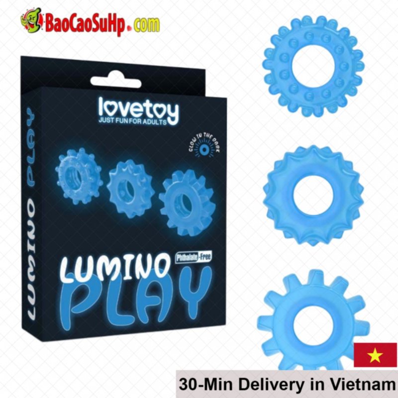 Lovetoy Domino Light Up Rings Enhance Pleasure Set 