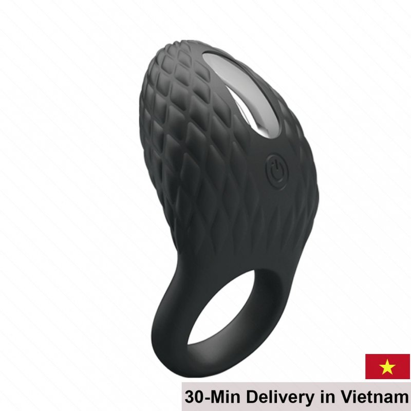 Prettylove Heloise 7-Mode Vibrating Penis Ring for Couples 