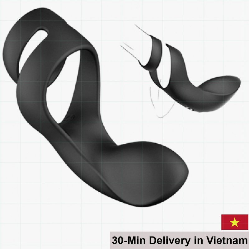 Svakom Benedict Premium Dual-Use Vibrating Male Ring Set 