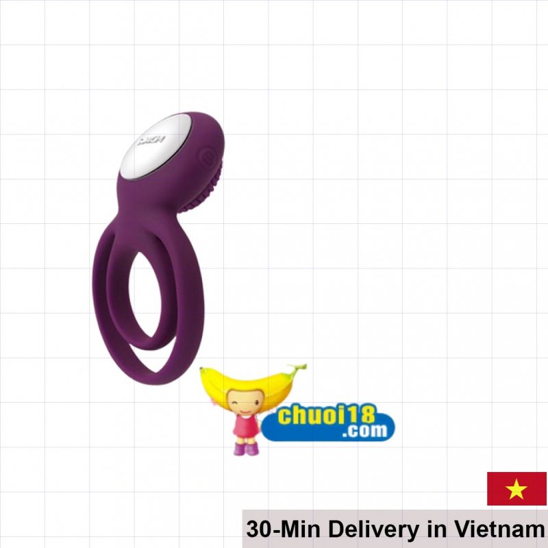 Svakom Tammy Ring Licking Vibrating with Strap Secure Fit 