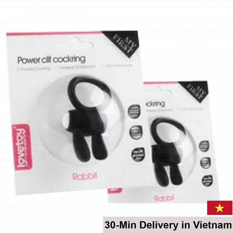 Lovetoy Premium Cock Ring Vibrator Enhance Pleasure Delay Orgasm 