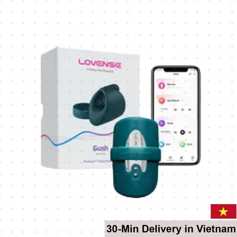 Lovense Gush App-Controlled Waterproof Silicone Toy 