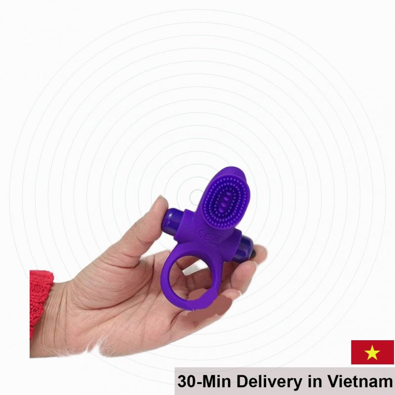 Pretty Love DC71R 7 Frequency Licking Vibrating Ring 