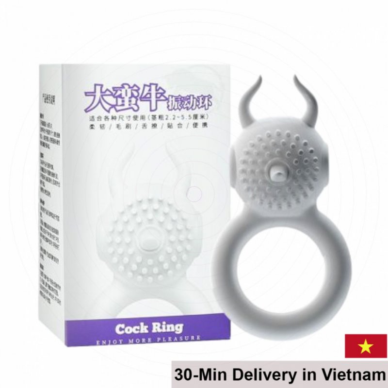 Manmiao Silicone Cock Ring Vibrator Delay Ejaculation Sensation 