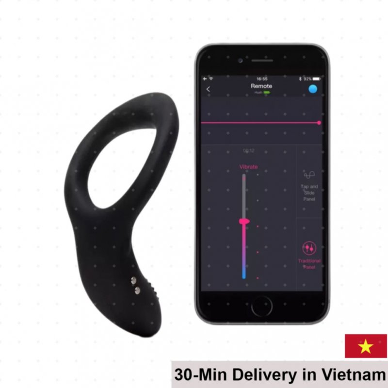 Lovense Diamo Remote Controlled Male Cock Ring Wireless 