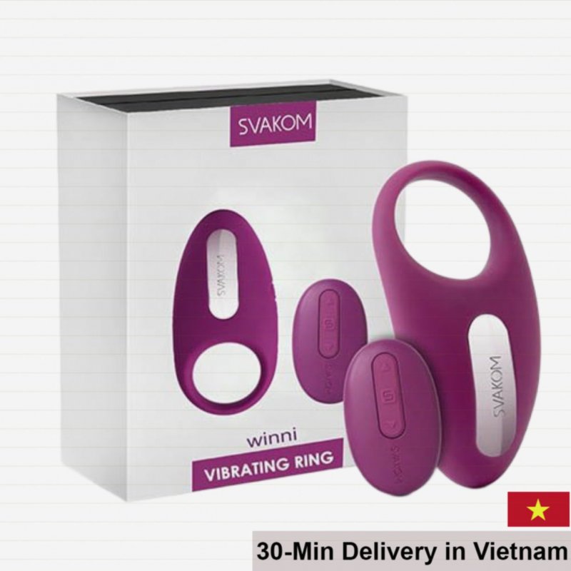 Svakom Winni Remote-Controlled Powerful Male Cock Ring 