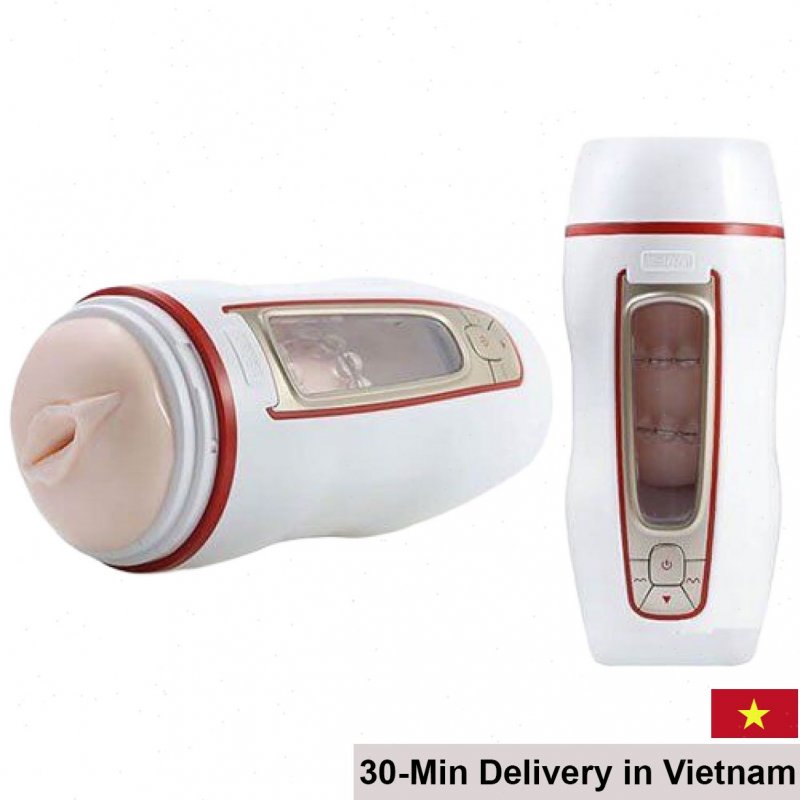 Leten 4D Auto Sucking and Vibration Male Masturbator 