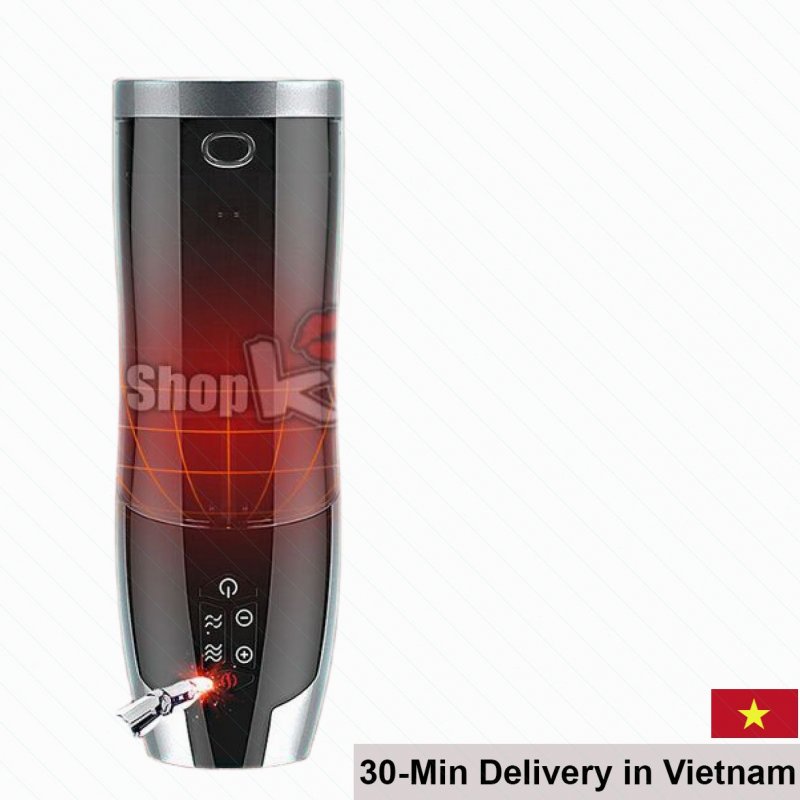 Japanese Piston Heat IR Male Masturbator Automatic Toy 