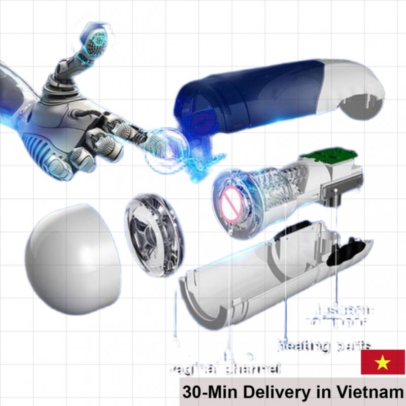 Navigator cup male automatic heated masturbator with sound 