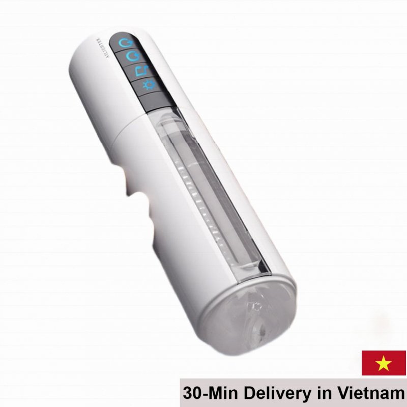 Air Jet Automatic Heating Male Masturbator Toy 