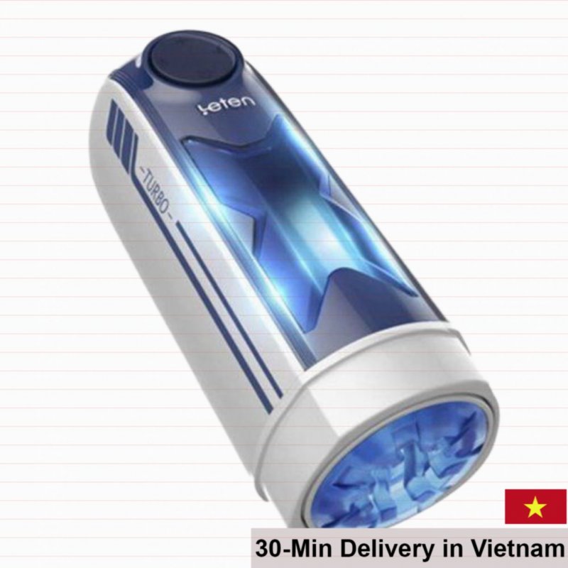 Leten X-Speed Mini High-Speed Thrusting Male Masturbator Heated 