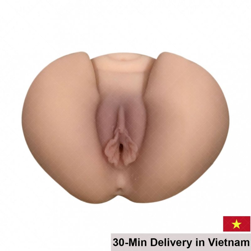 Jiuai 03 Silicon Double Vaginal Anal Masturbator 