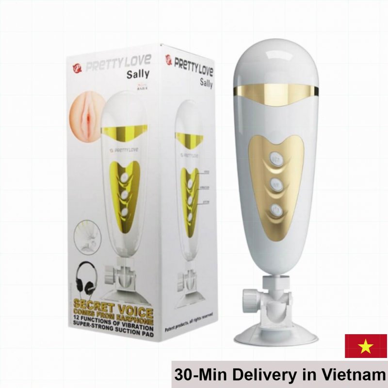 Pretty Love Sally Soft Silicone Realistic Multi-Function Vaginal Toy 