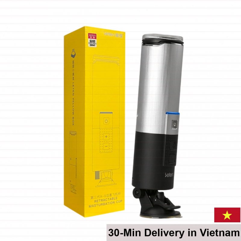 Leten X-9 Realistic Automatic Vibrating Male Masturbator 
