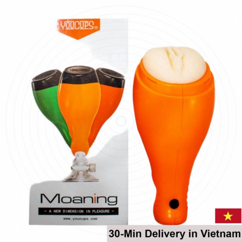 Youcups Moaning Realistic Multi-Function Masturbator 