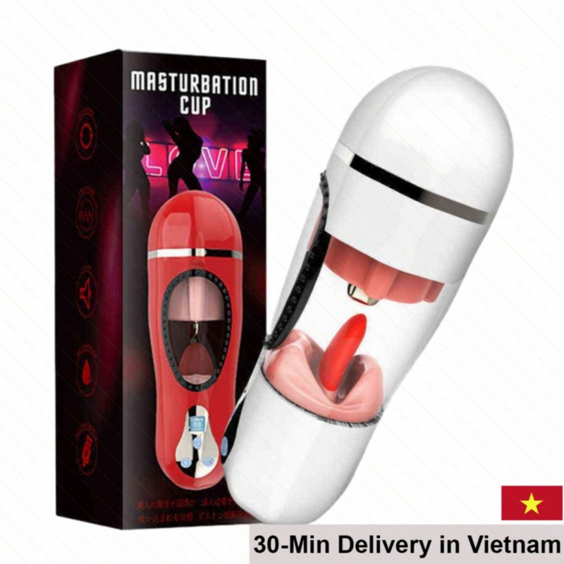 Jiuai Vibrating Masturbation Cup Multi Mode Male Sex Toy 