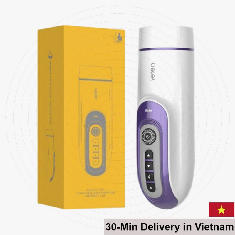Leten Thrusting Masturbator 10 Modes Heat & Sound 