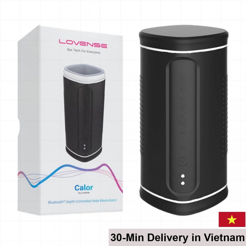 Lovense Calor App Controlled Warming Multi-Function Masturbator 