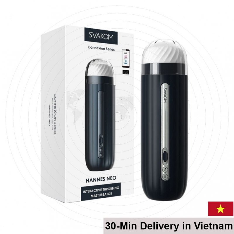 Svakom Hannes Neo App Controlled Realistic Male Masturbator Stroker 