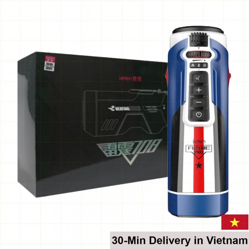 Leten Future Pro Blue automatic thrusting male toy 