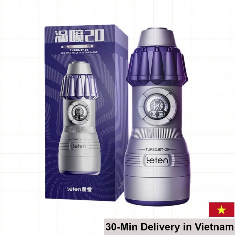 Leten Turbojet 20 Automatic Sucking Vibrating Masturbator 