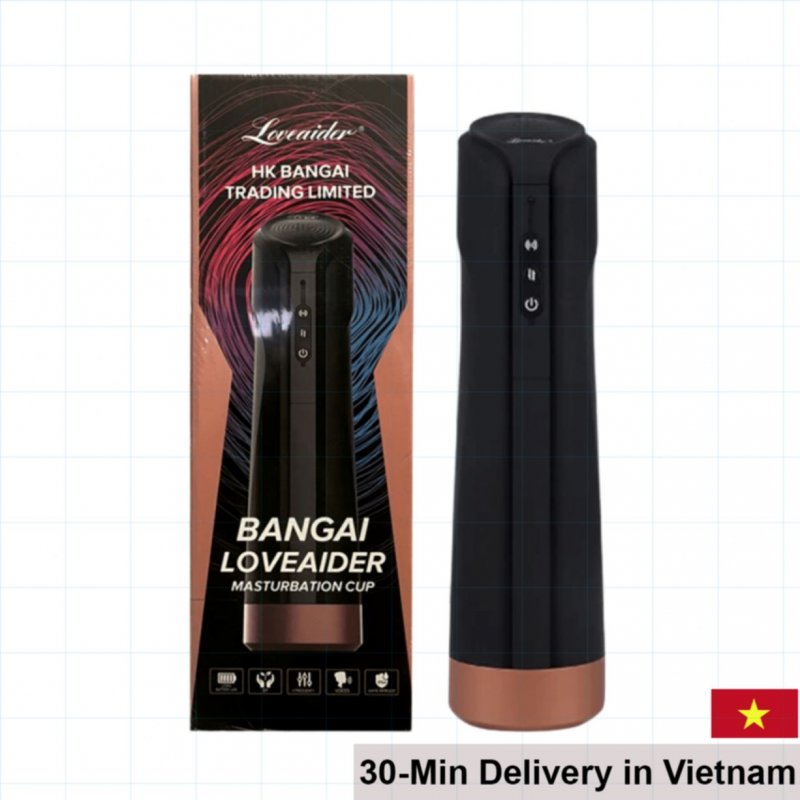 Loveaider HK Bangai Multi-mode Luxury Vibrating Male Masturbator 