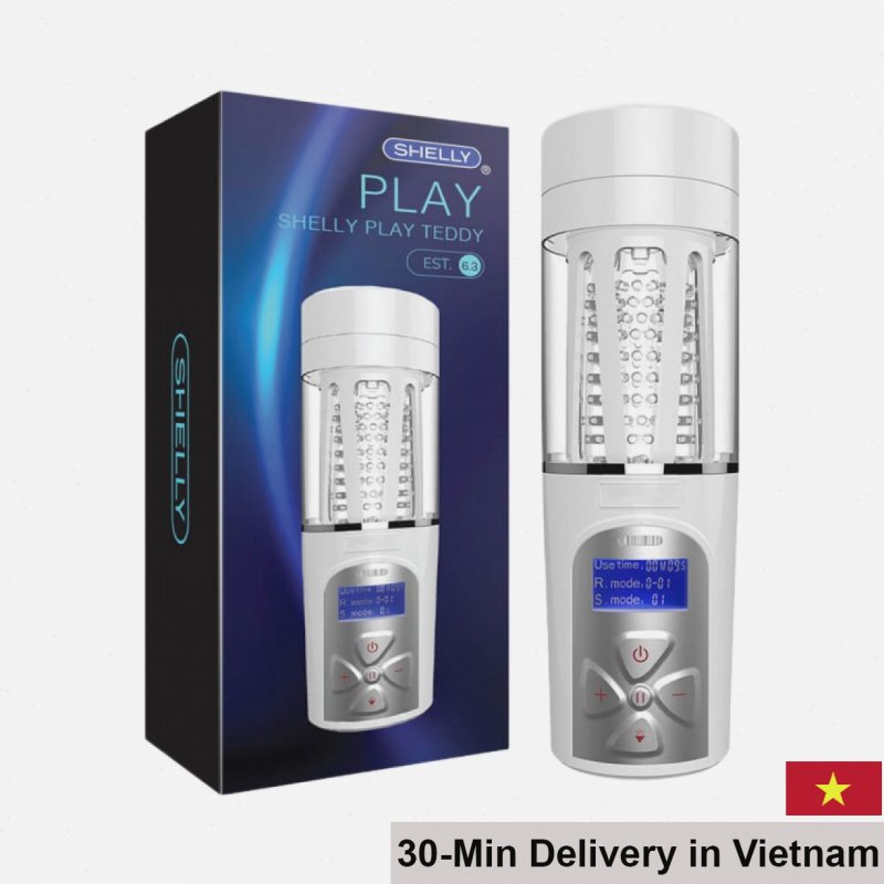 Shelly Play Teddy Versatile Multi-Function Masturbator 