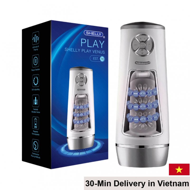 Shelly Play Venus Multi-Function Luxury Silicone Male Masturbator 