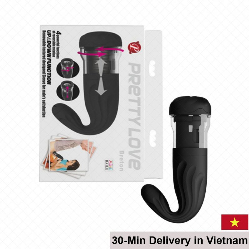 Pretty Love Breton Multi-Functional Silicone Male Masturbator 