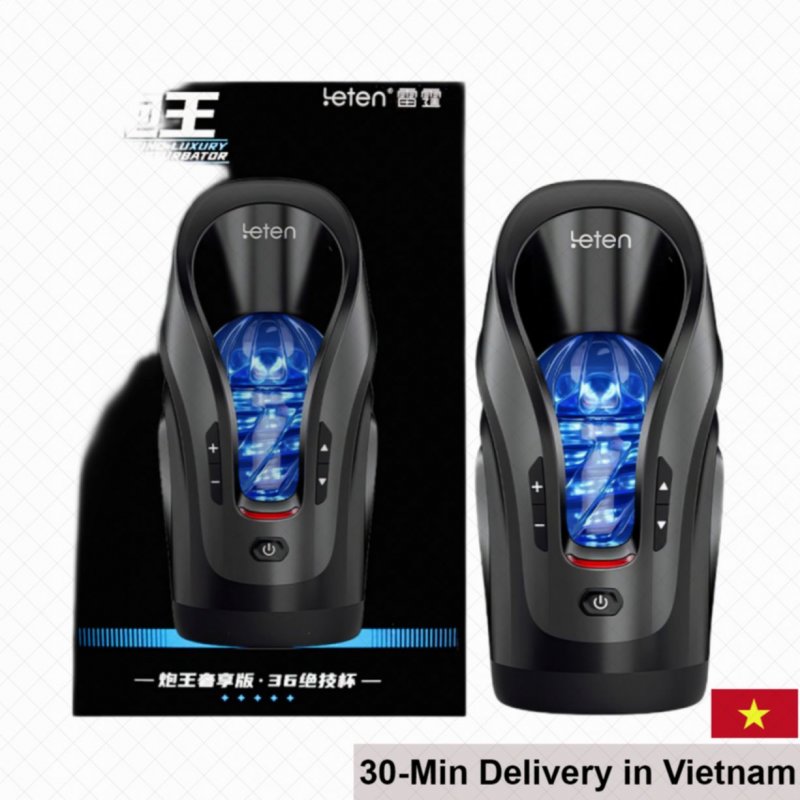 Leten Luxury Multifunction Male Masturbator 600rpm Powerful Vibration 