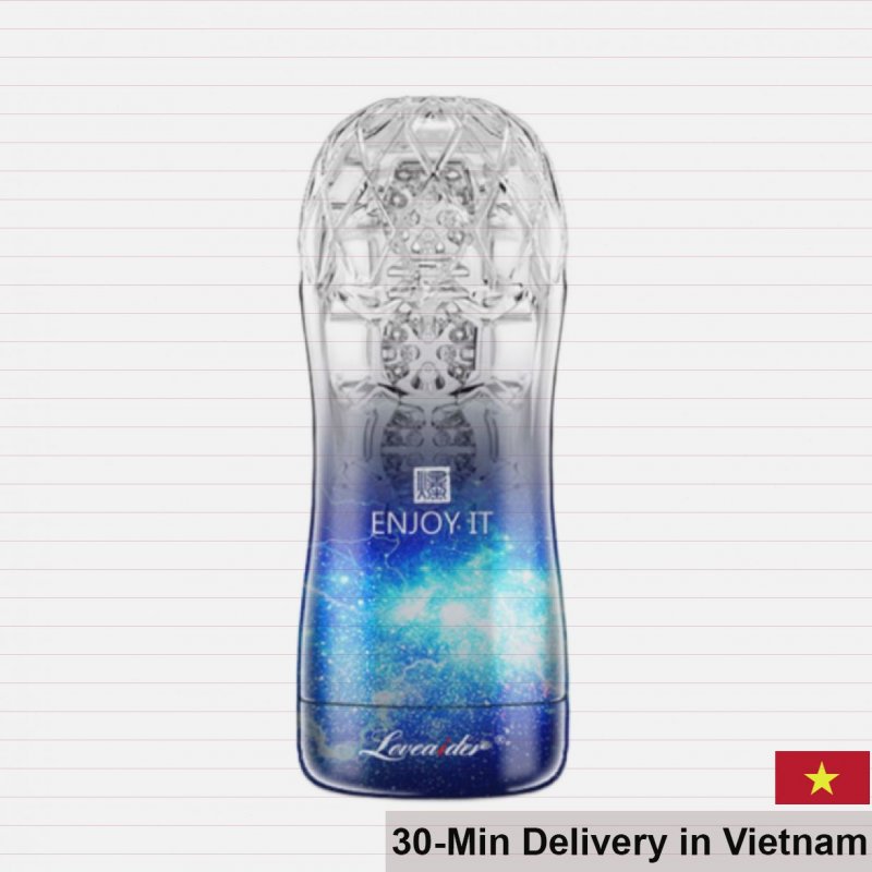 Loveaider Enjoy IT Transparent Silicone Male Masturbator Cup 