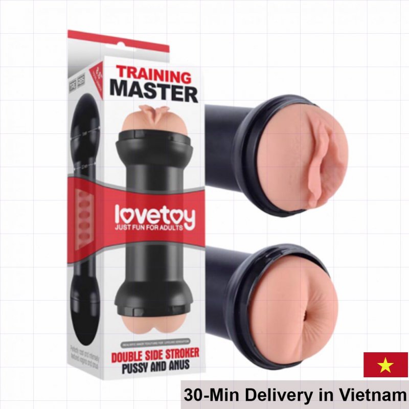 Lovetoy Training Master Realistic Vaginal and Anal Masturbator 