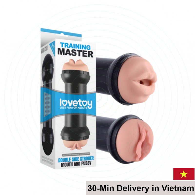 Lovetoy Training Master Silicone Realistic Vagina & Mouth 