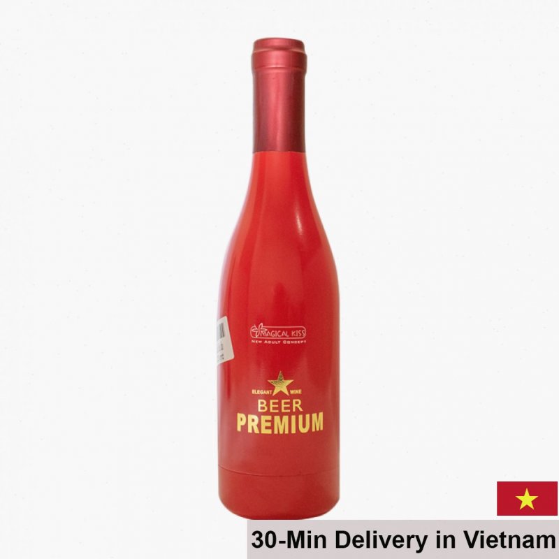 Magical Kiss Beer Premium Red Realistic Male Masturbator 