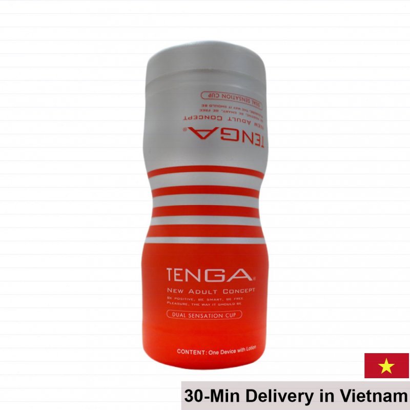 Tenga Dual Sensation Cup Double-Ended Male Masturbation Sleeve 