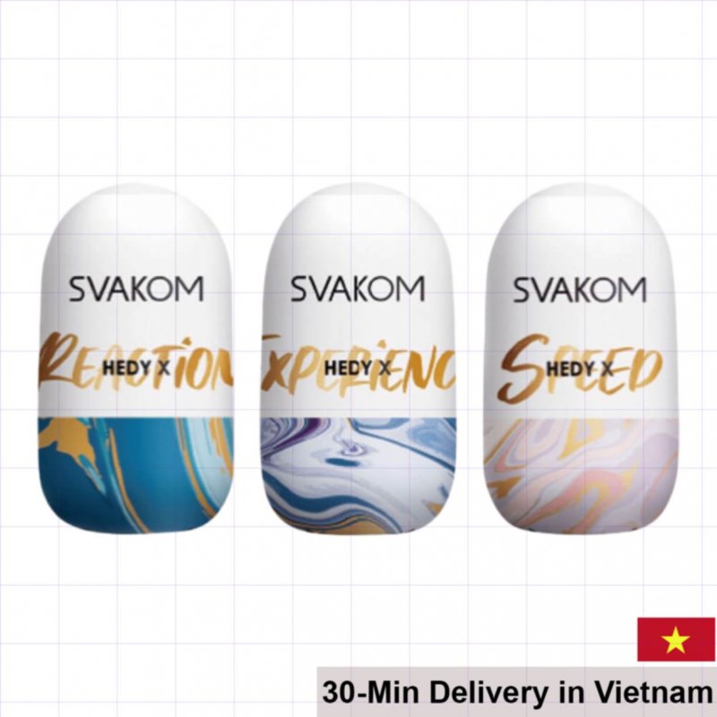 Svakom Hedy X Realistic Egg-Style Male Masturbator 