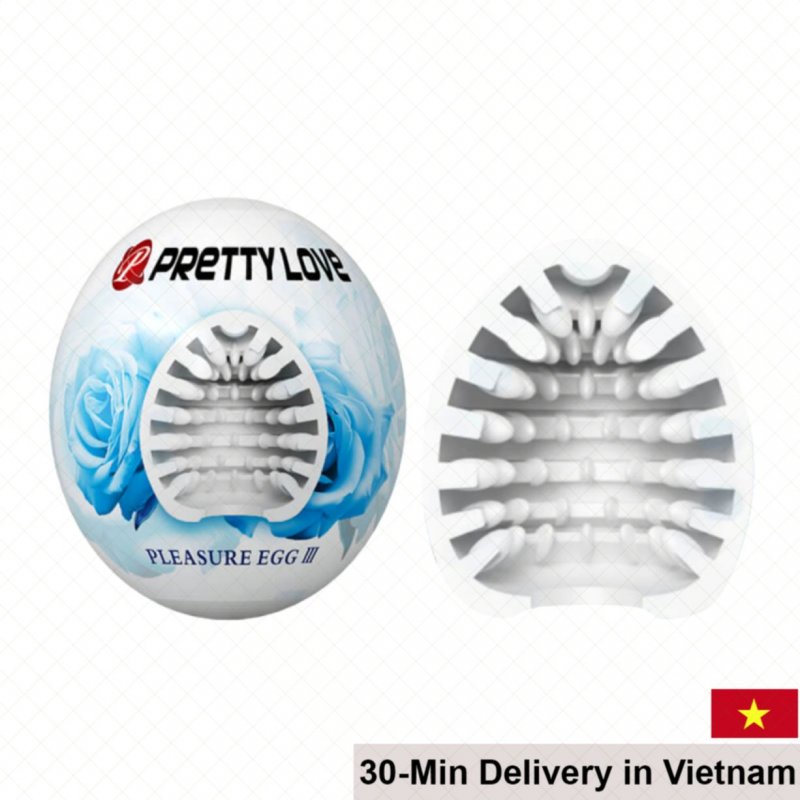 Pretty Love Pleasure Egg III Realistic Mini Masturbator 
